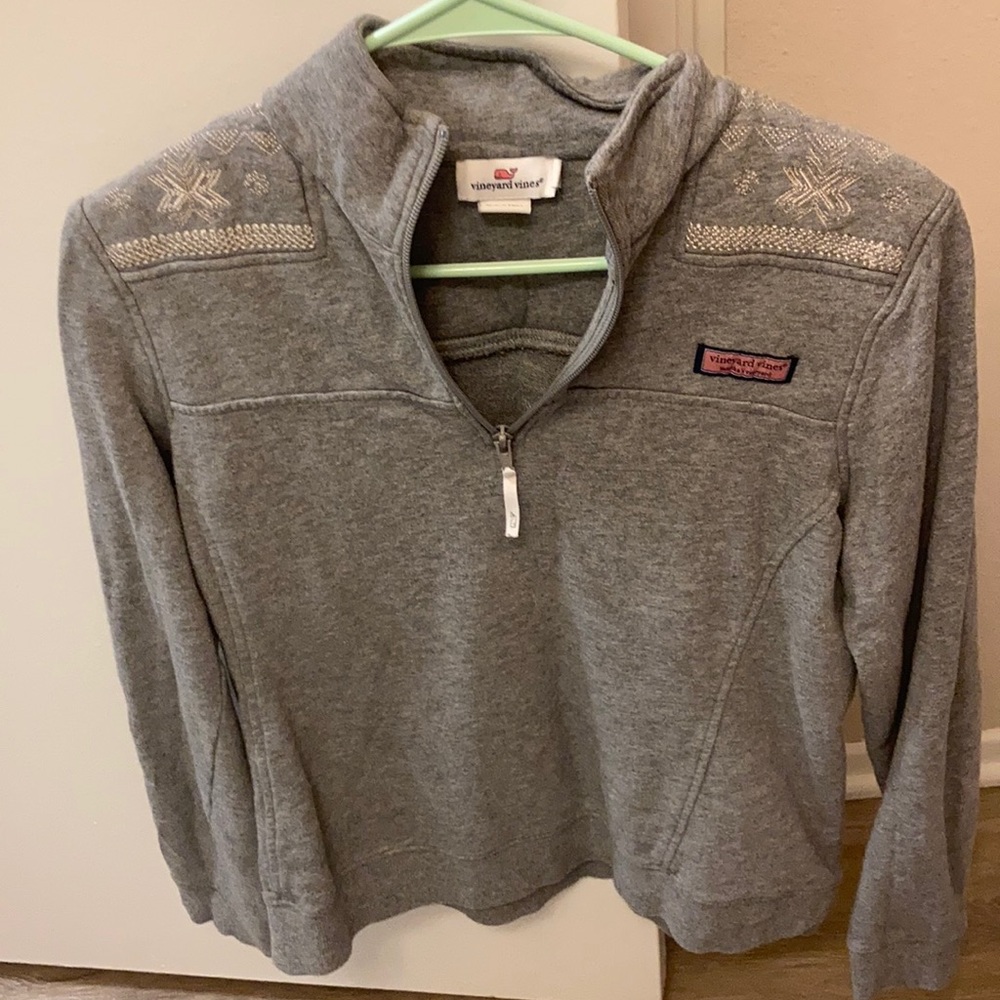 Vineyard Vines Shep Shirt in Grey
